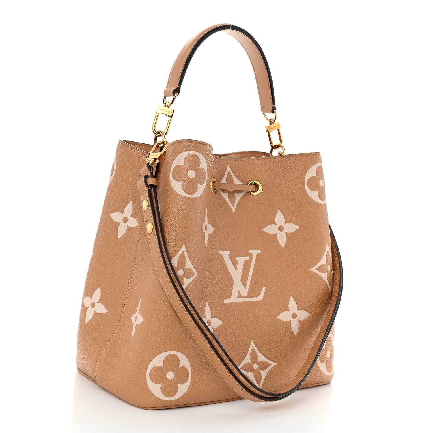 Louis Vuitton Empreinte Monogram Giant Neonoe MM Arizona Beige 4 of 10