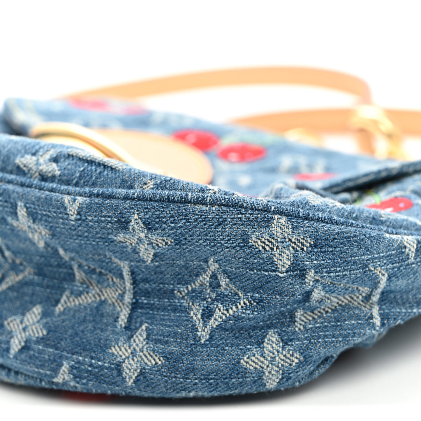 LV X TM Monogram Denim Cerises Sunset