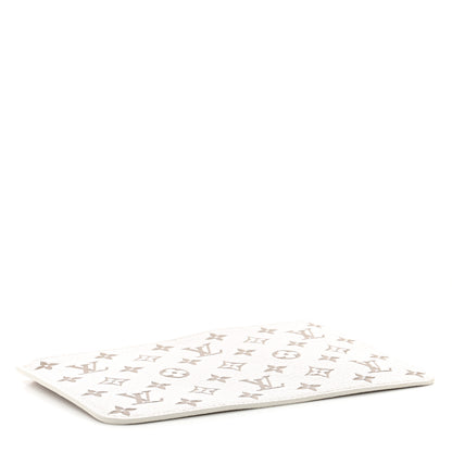 Louis Vuitton Empreinte Monogram Spring In The City Neverfull Pochette MM Kaki Beige Cream 4 of 6