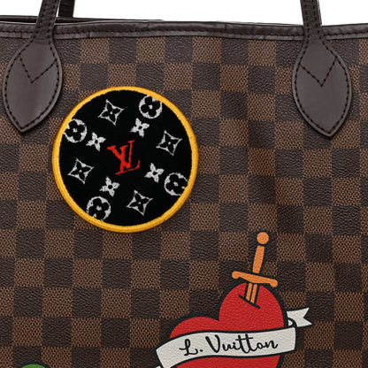 Louis Vuitton Damier Ebene Travel Stickers Neo Neverfull MM 11 of 15