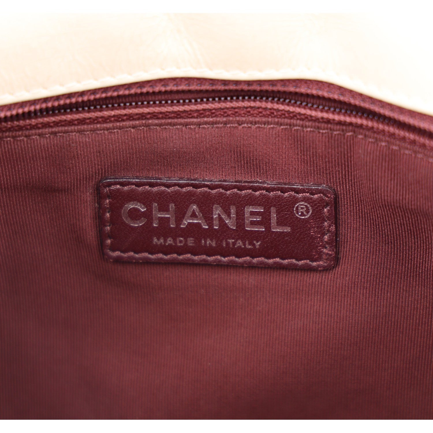Chanel Glazed Calfskin Quilted Medium Coco Boy Flap White 6 of 10