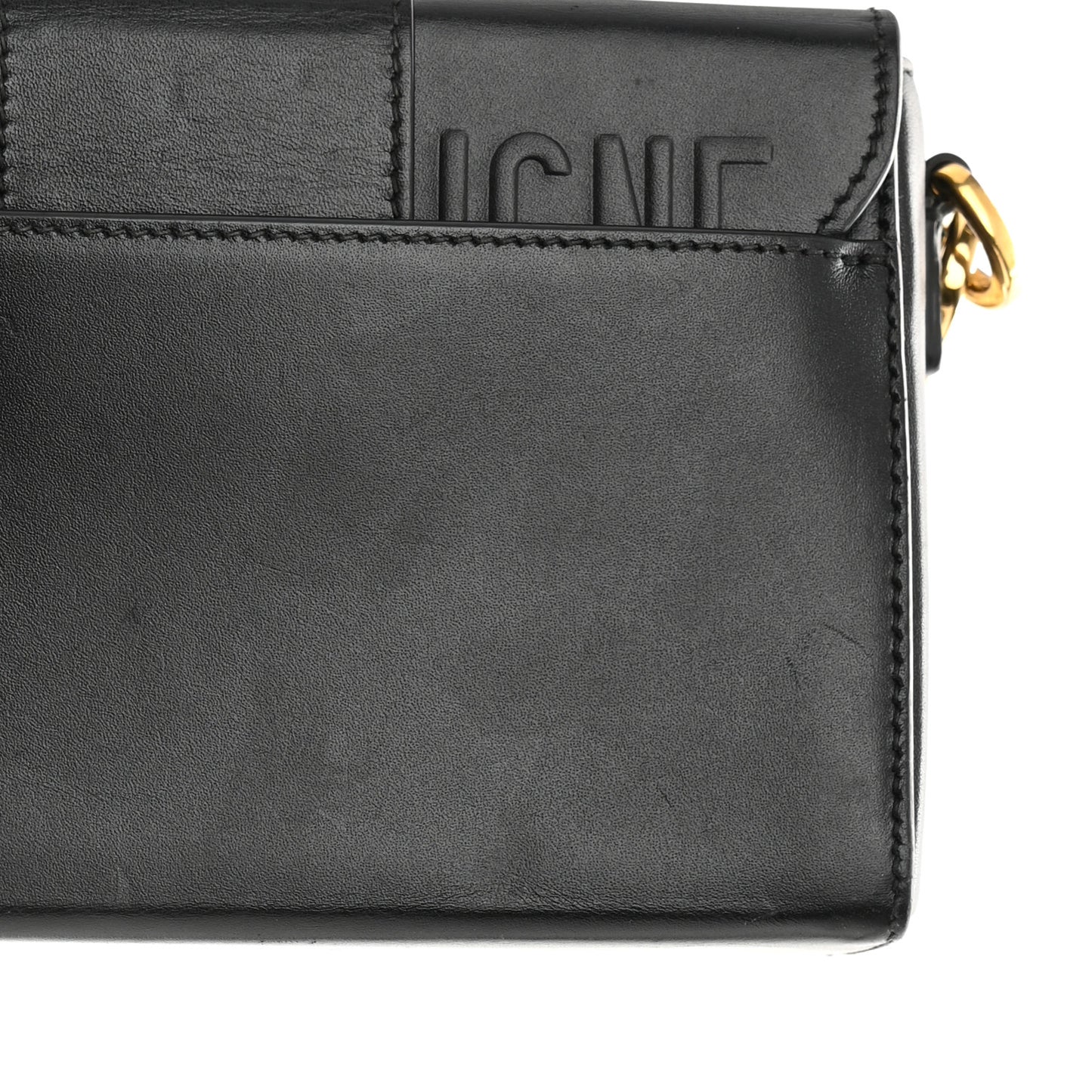 Box Calfskin 30 Montaigne Box Bag Black
