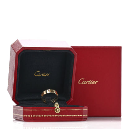 Cartier 18K Yellow Gold 5.5mm LOVE Ring 53 6.5 5 of 5