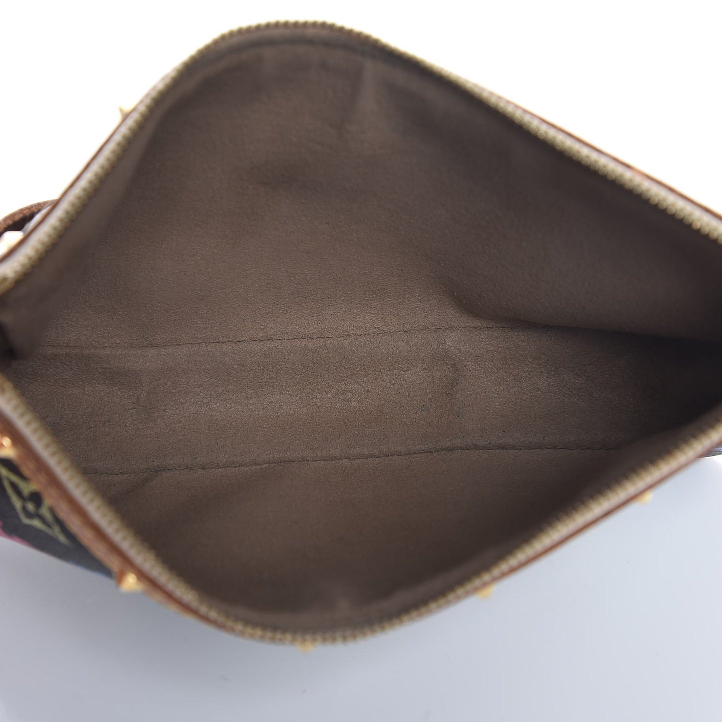 Monogram Multicolor Pochette Accessories Black
