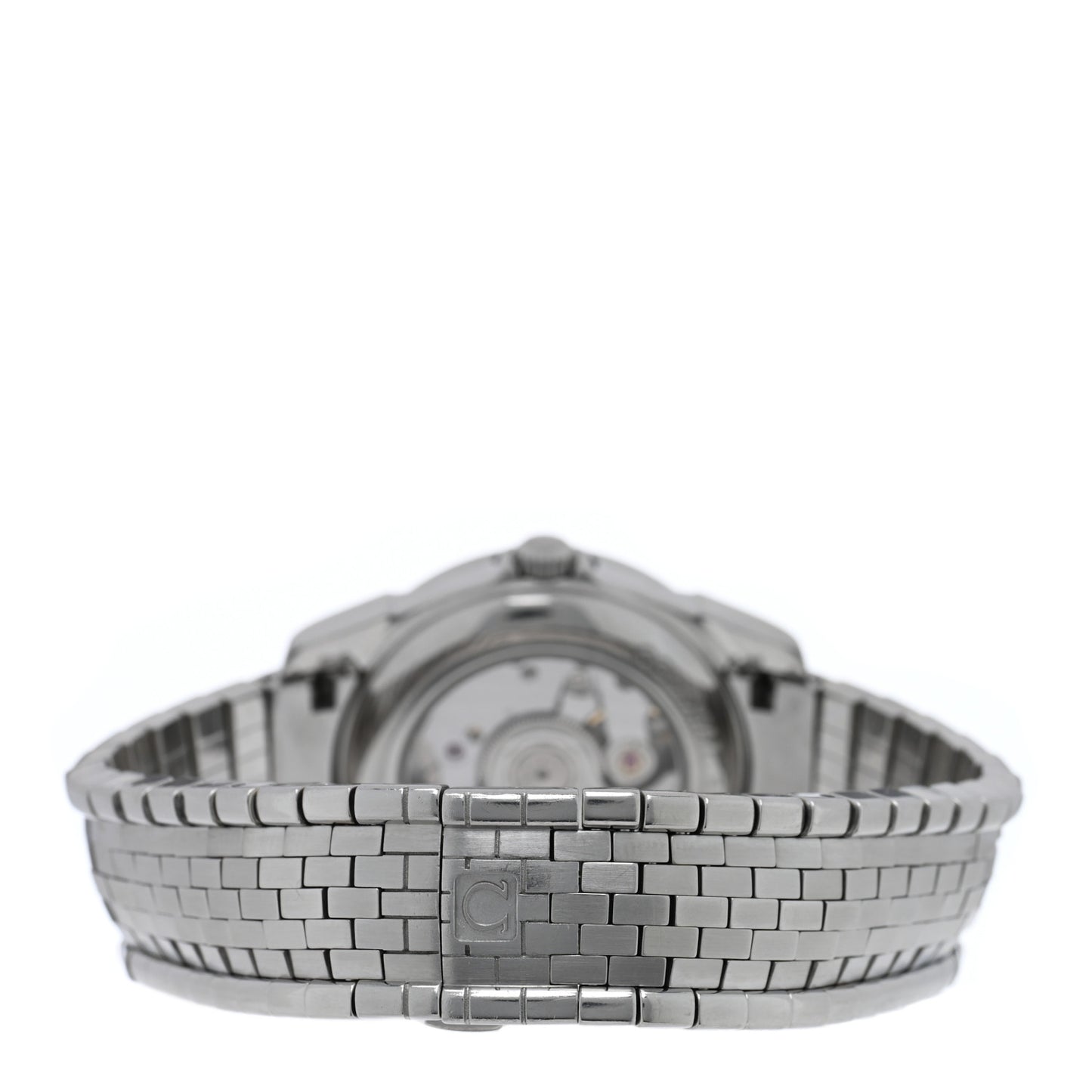 Stainless Steel Diamond Bezel Mother of Pearl 32.5mm De Ville Prestige Automatic Watch 4586.75.00