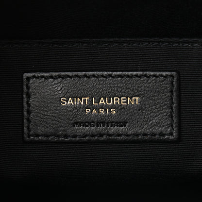 Saint Laurent Calfskin Matelasse Monogram Lou Camera Bag Black 6 of 10