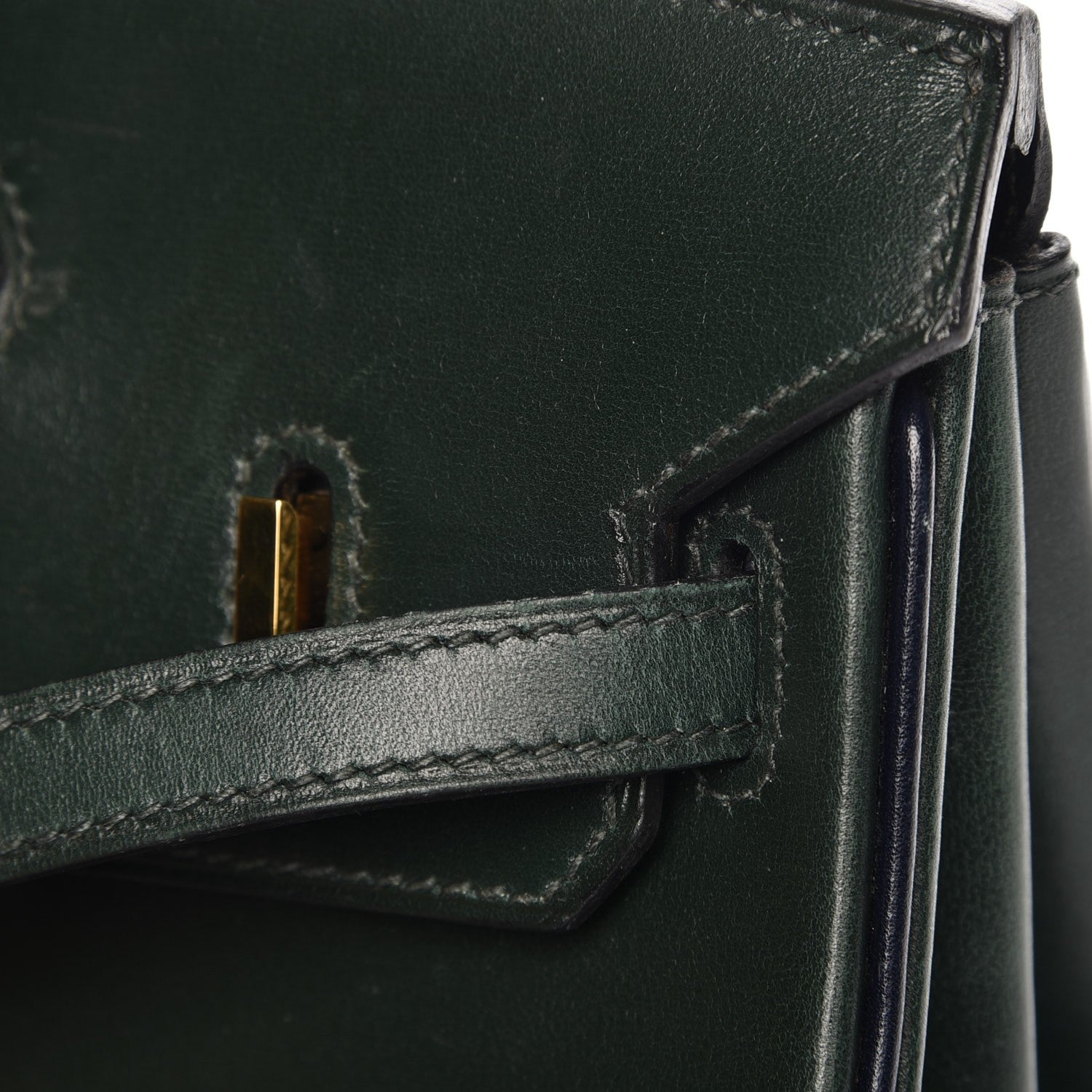 Hermes Box Birkin 25 Vert Fonce 31 of 32