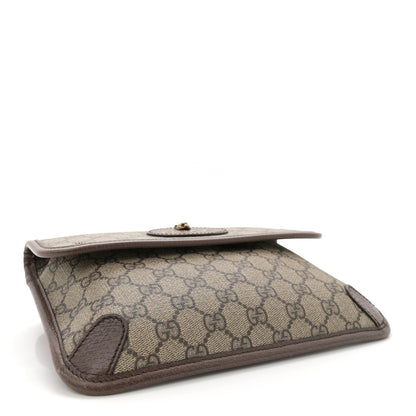 Gucci GG Supreme Monogram Neo Vintage Web Belt Bag Brown 4 of 12