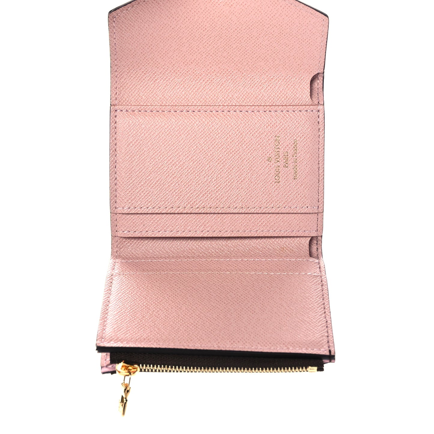 Monogram Zoe Wallet Rose Ballerine