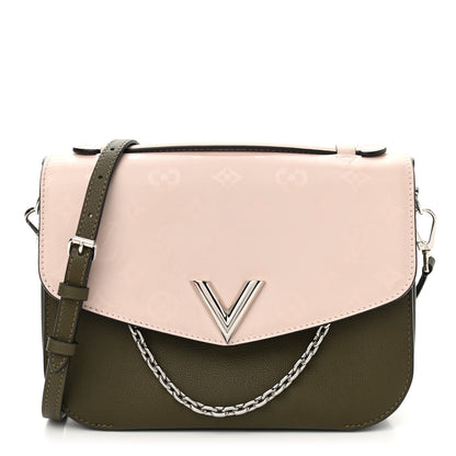 Louis Vuitton Calfskin Very Messenger Kaki 1 of 10