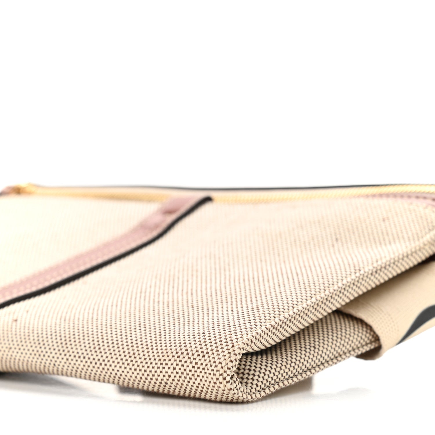 Chloe Cotton Calfskin Woody Belt Bag Beige Brown 10 of 10