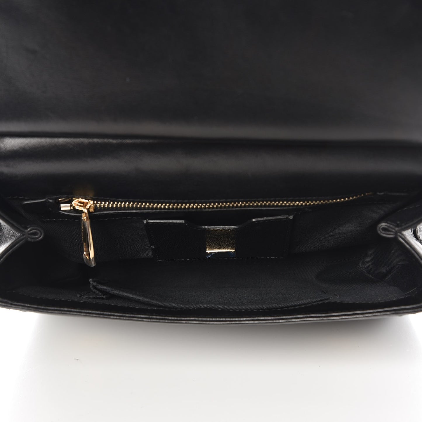 Calfskin Medium Embroidered Laser Cut Miss Sicily Satchel Black