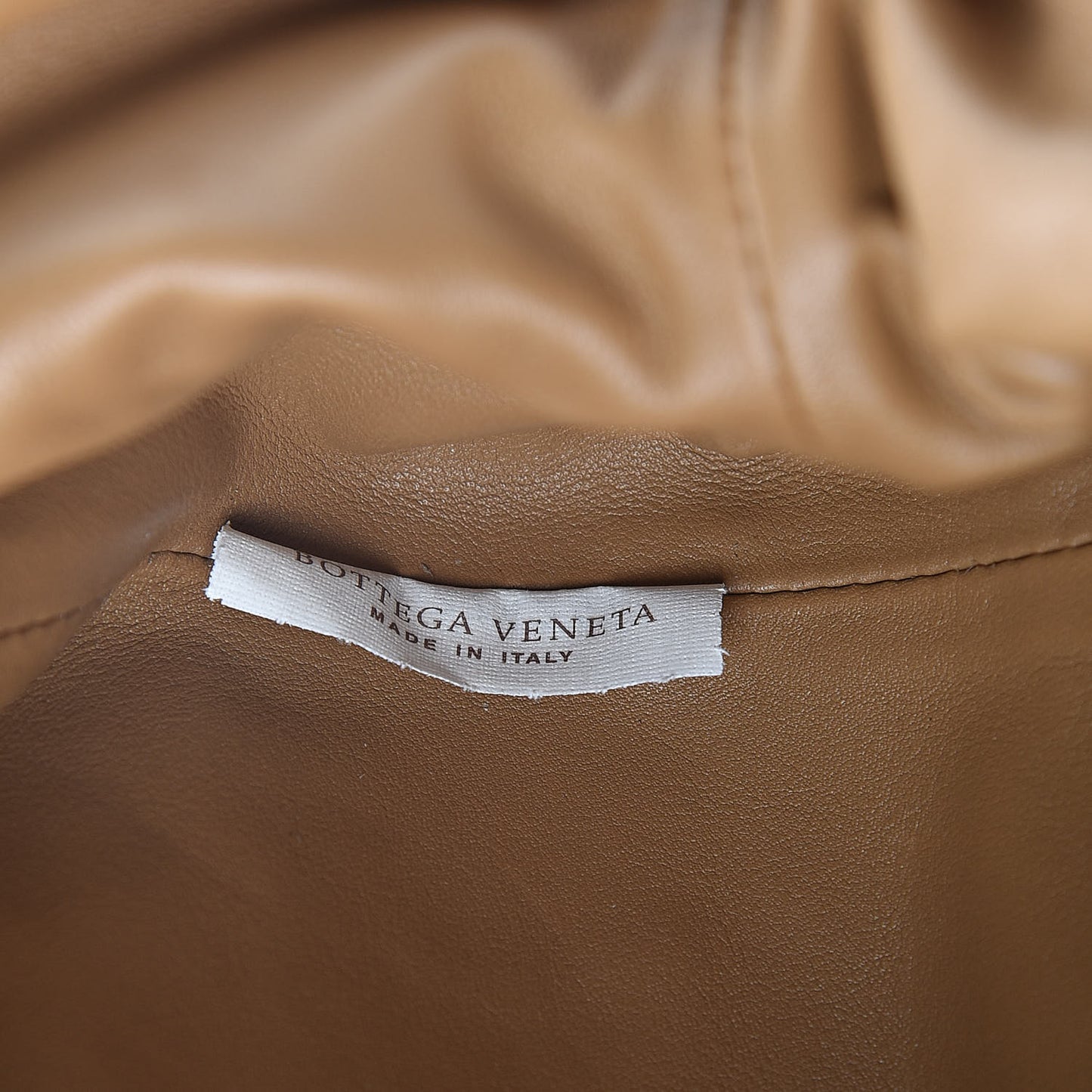 Butter Calfskin The Mini Pouch Camel