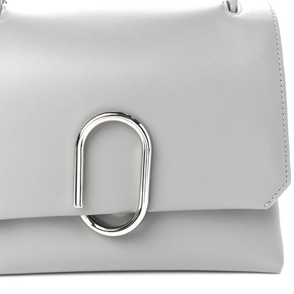 3.1 Phillip Lim Smooth Calfskin Mini Alix Top Handle Satchel Cement 7 of 9
