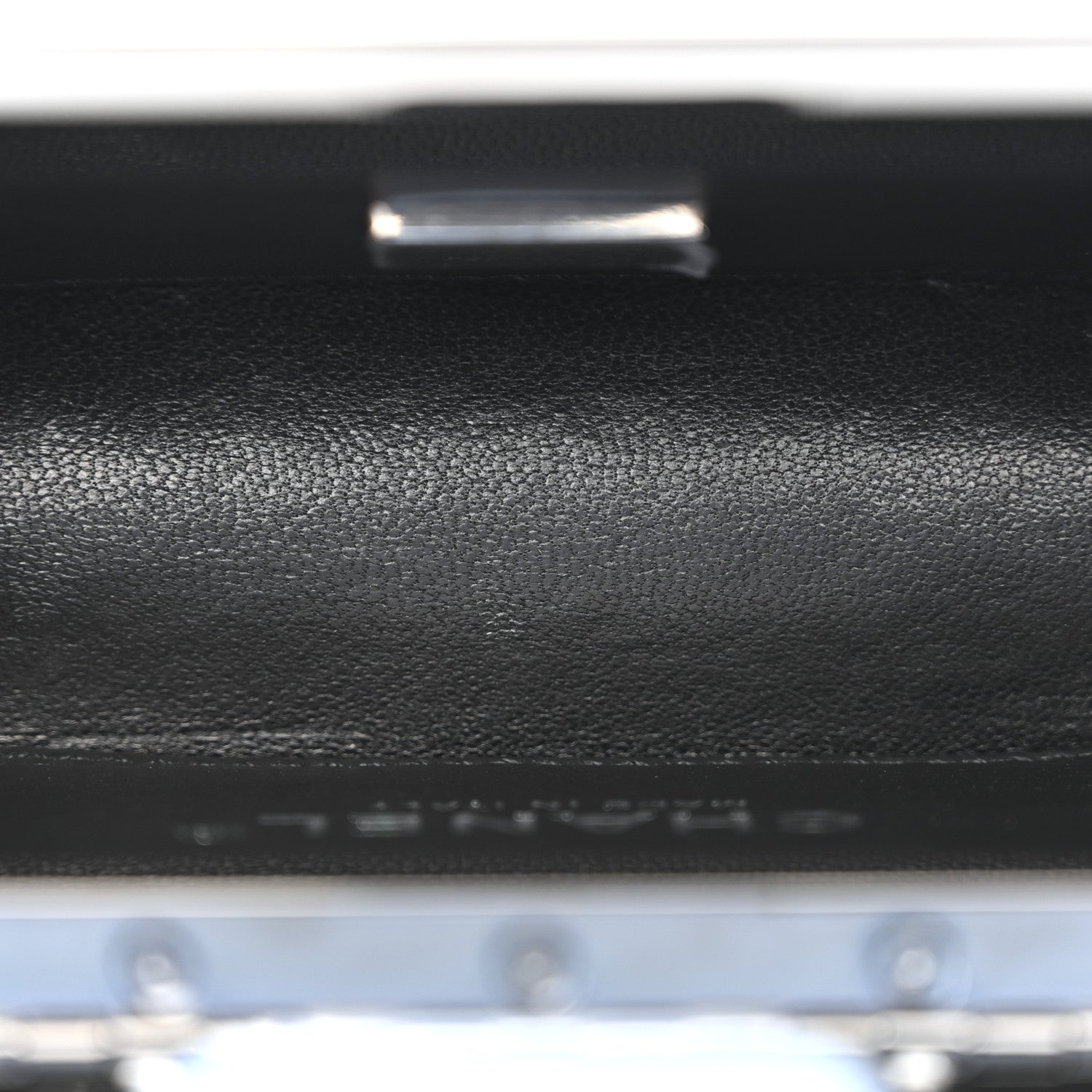 Chanel Plexiglass Plexi Coco Bag Black Blue 5 of 10
