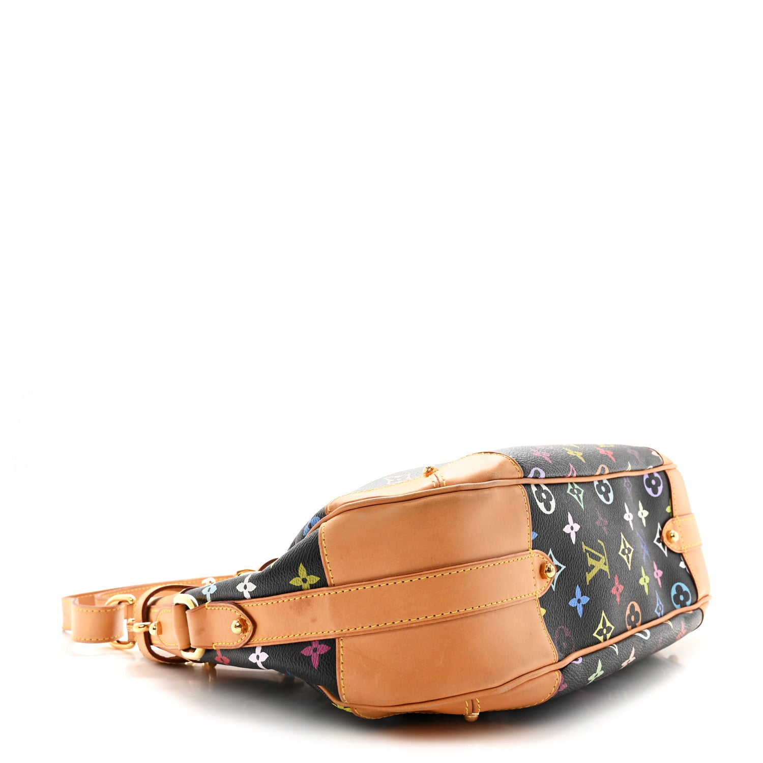 Louis Vuitton Monogram Multicolor Greta Black 4 of 9
