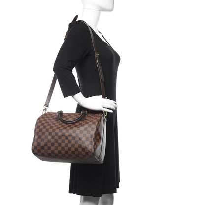 Louis Vuitton Damier Ebene Speedy Bandouliere 30 2 of 10