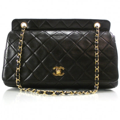 Chanel Lambskin Jumbo Flap Black 1 of 13