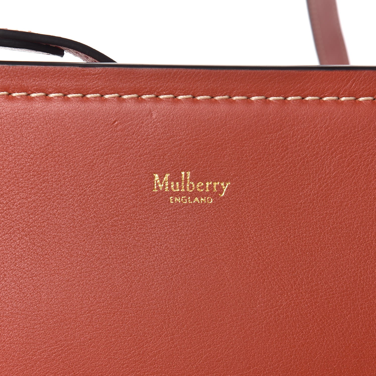 Mulberry Small Classic Grain Amberley Satchel Rust 10 of 12