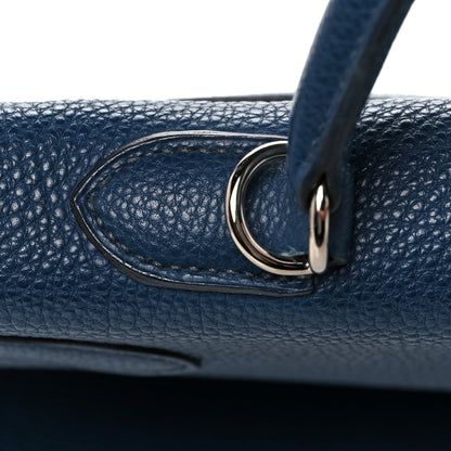 Hermes Togo Kelly Retourne 35 Bleu de Galice 13 of 37