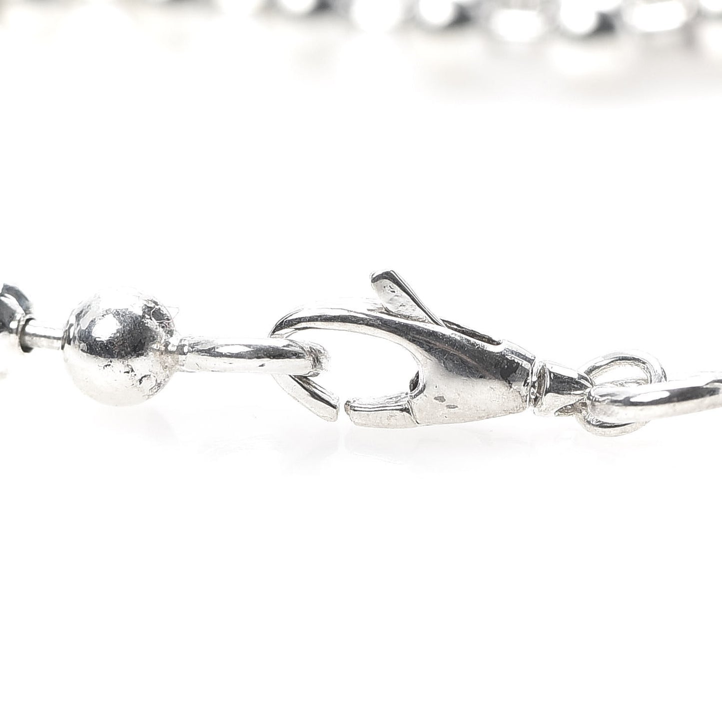 Sterling Silver Interlocking GG Charm Bracelet