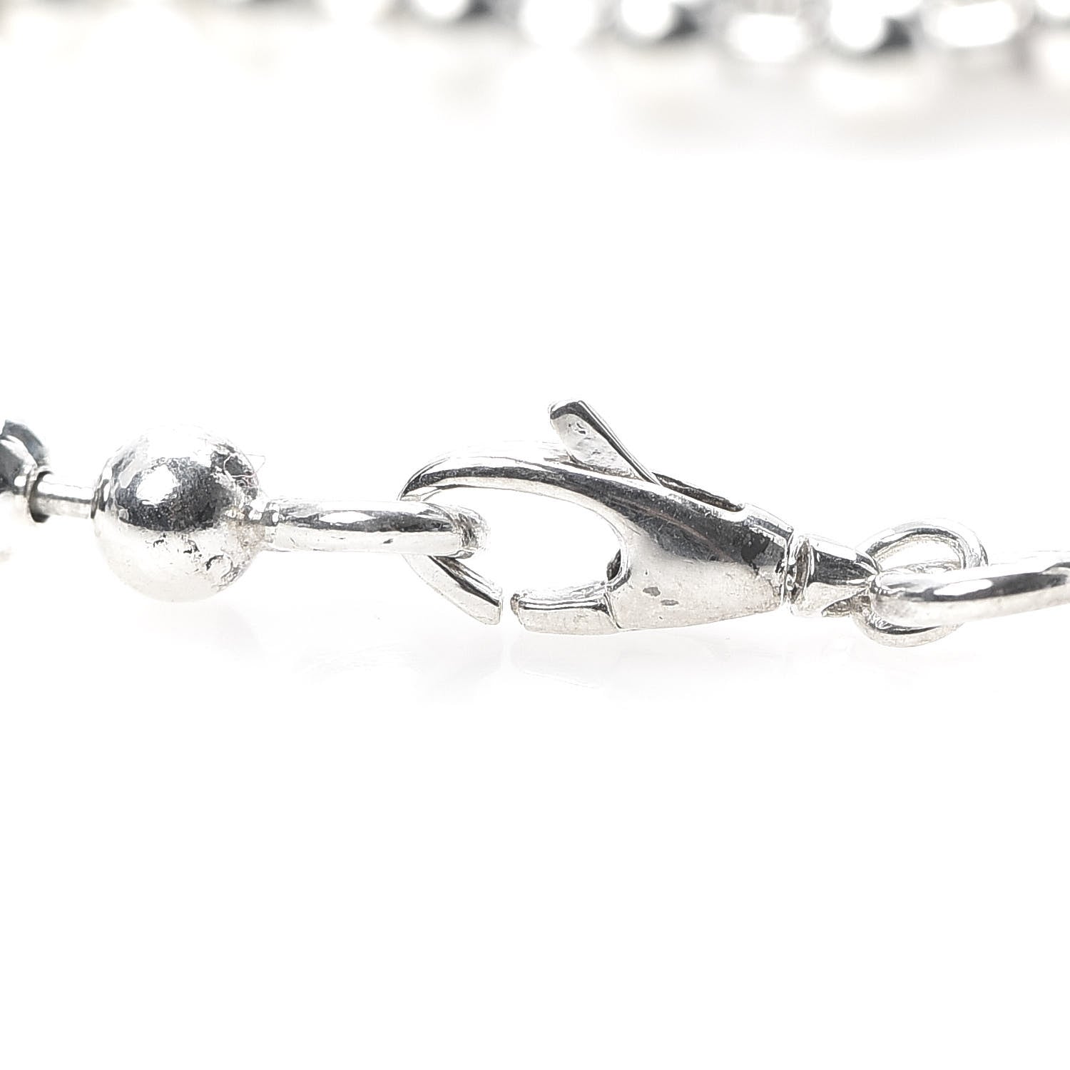 Gucci Sterling Silver Interlocking GG Charm Bracelet 4 of 7