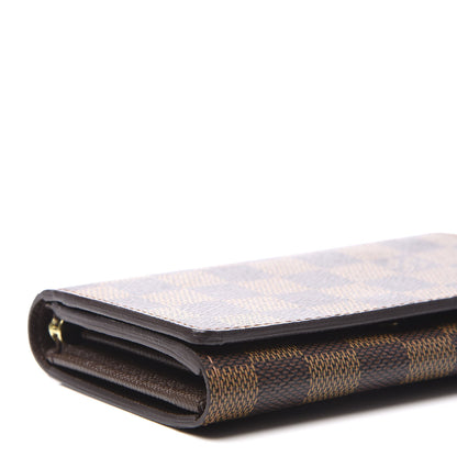 Louis Vuitton Damier Ebene Porte-Monnaie Billets Tresor Wallet 6 of 7