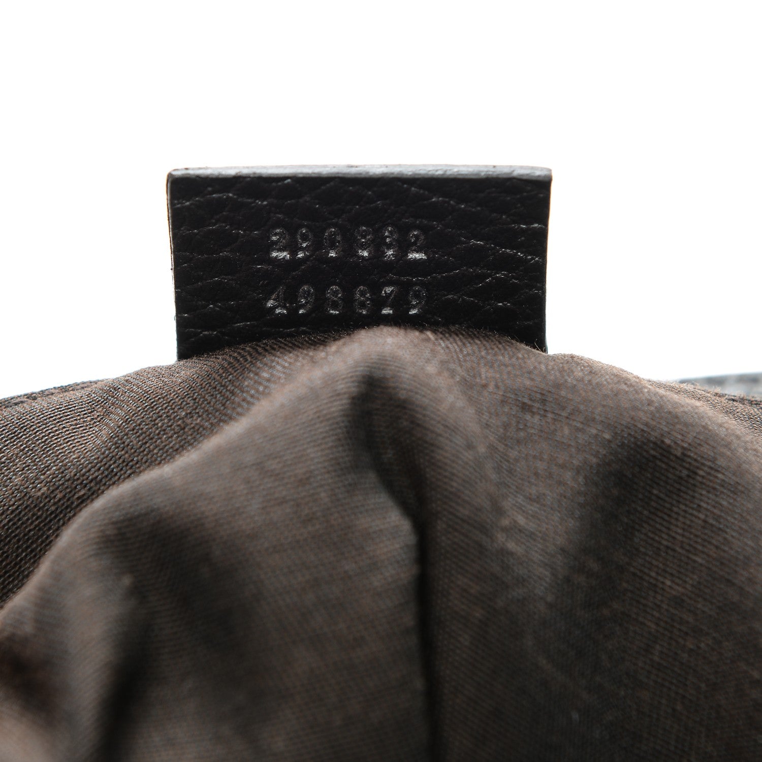 Gucci Canvas Britt Tote Dark Brown 7 of 9