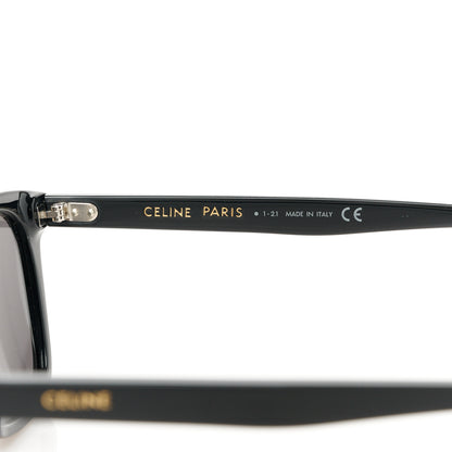 Celine Acetate Polarized Sunglasses CL402071 Black 6 of 9