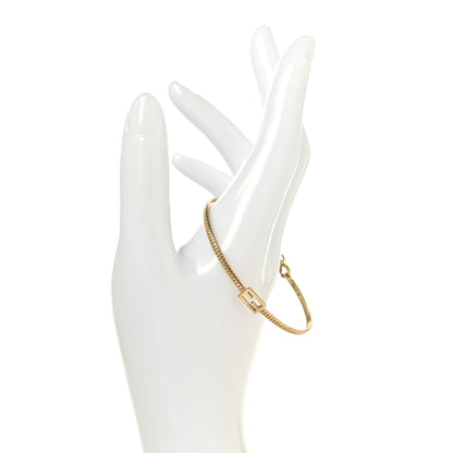 Fendi Metal Baguette Bracelet S Gold 2 of 5