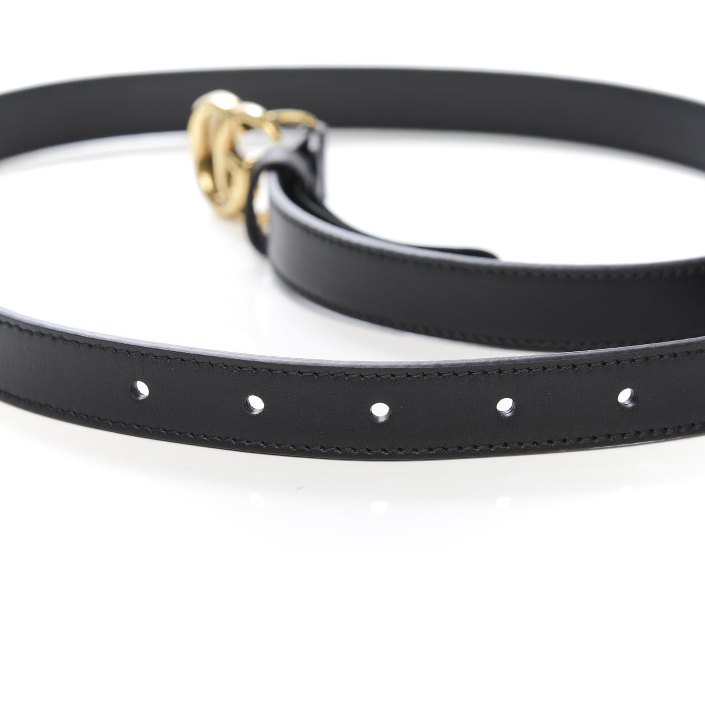 Calfskin Double G 20mm Belt 85 34 Black