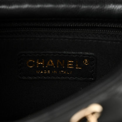 Chanel Caviar Quilted Pockets Backpack Black 6 of 11