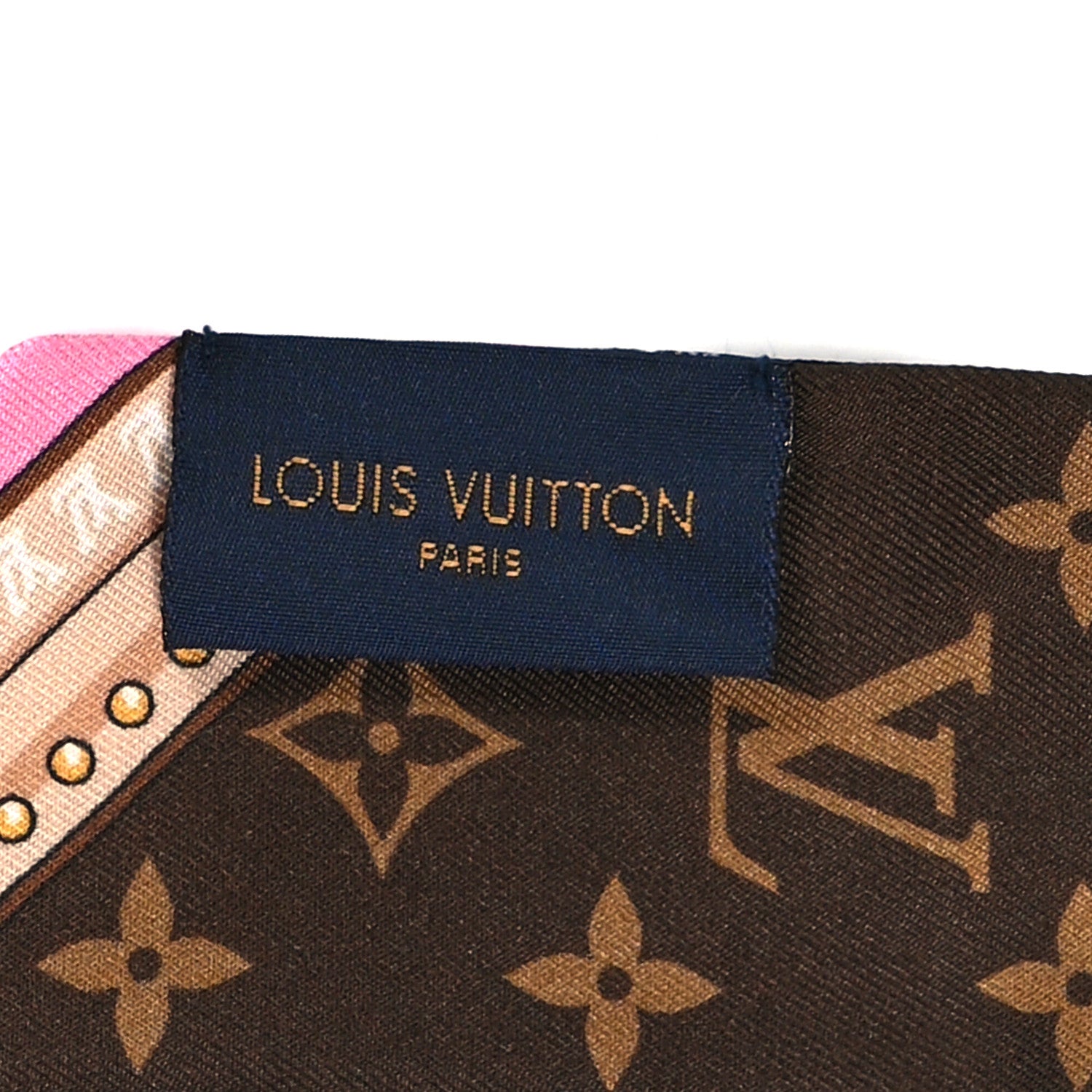 Louis Vuitton Silk Ultimate Monogram BB Bandeau Black 3 of 4