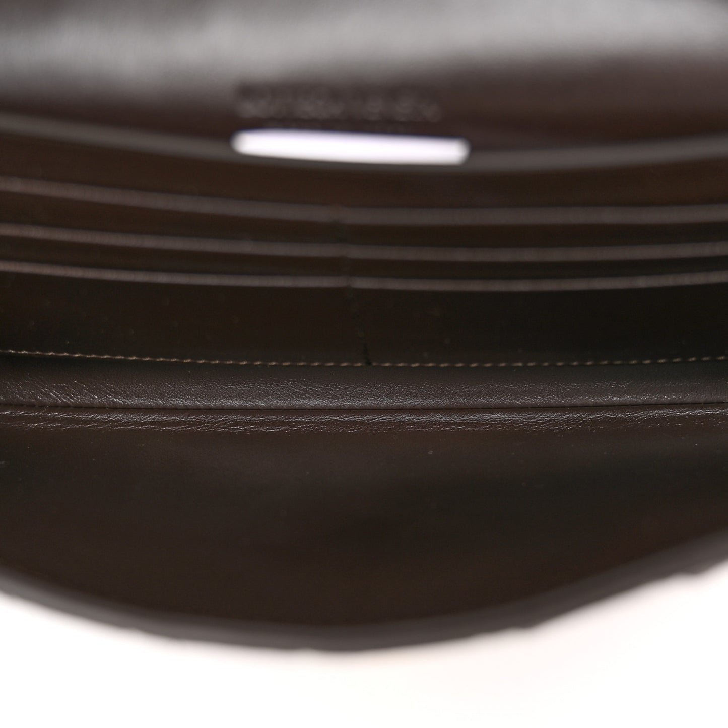 Nappa Intrecciato Long Andiamo Top Handle Clutch Fondant