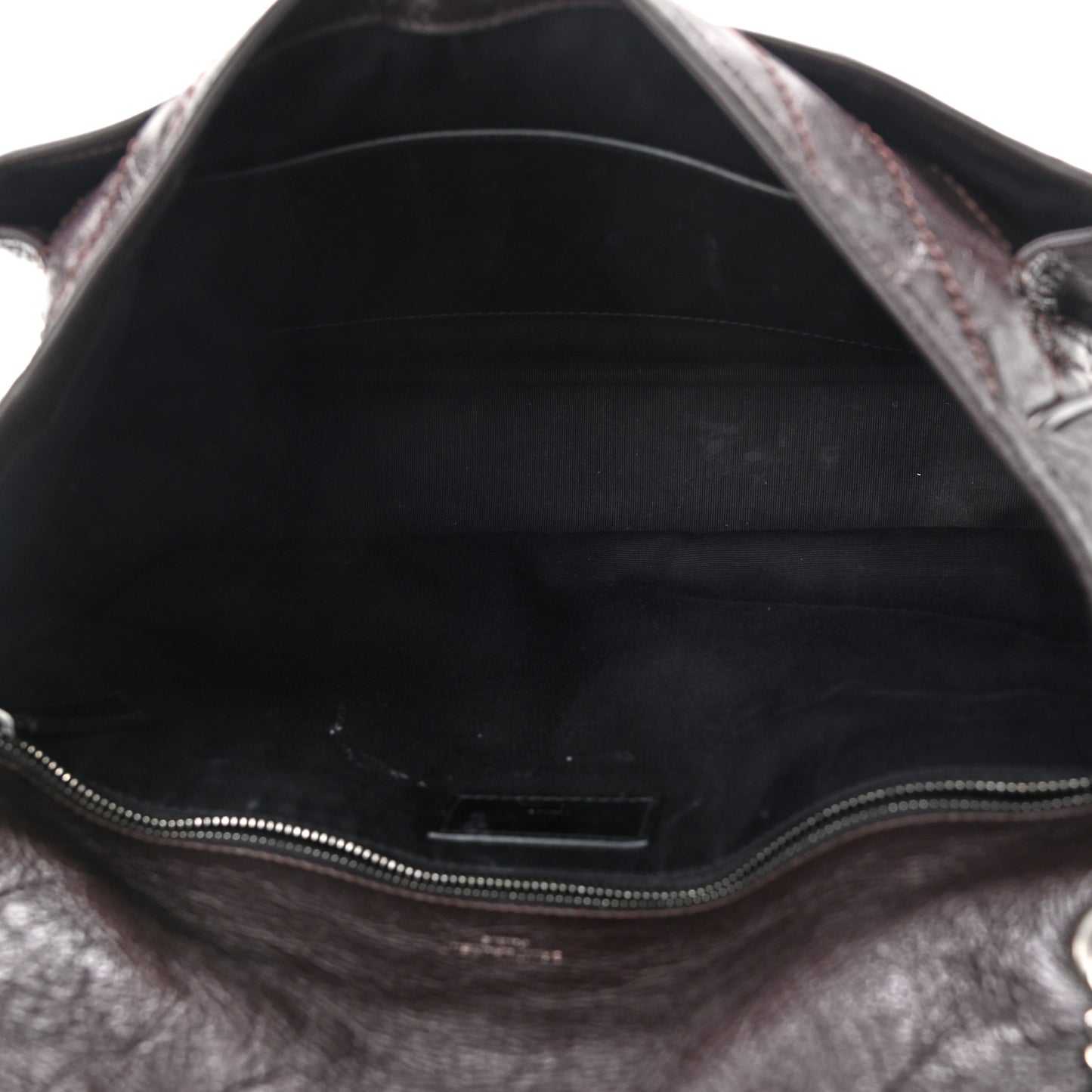 Crinkled Calfskin Matelasse Monogram Large Niki Chain Satchel Tulip