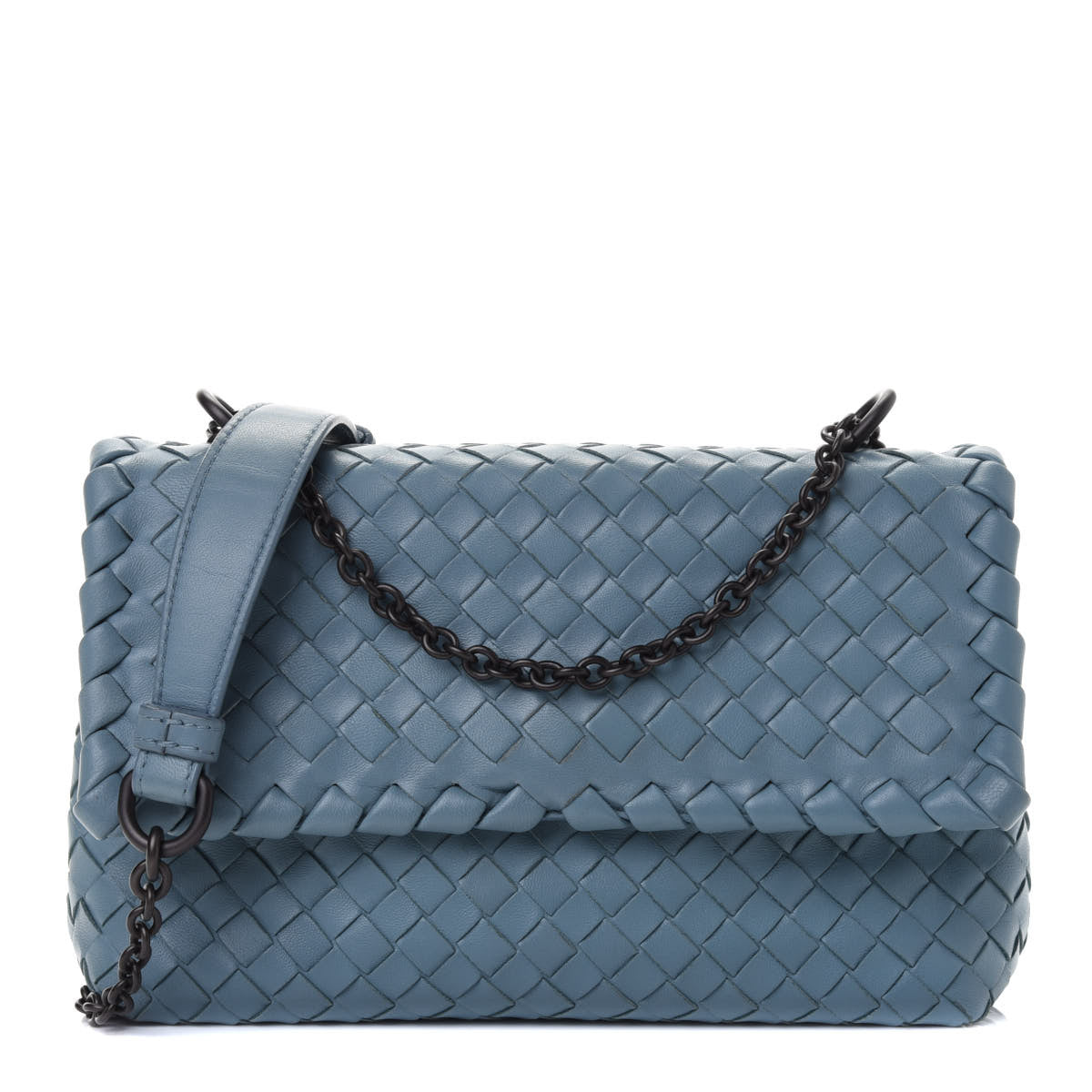 Bottega Veneta Nappa Intrecciato Small Olimpia Bag Oceano 1 of 4