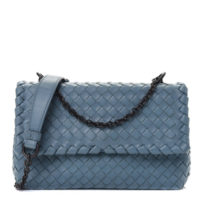 Bottega Veneta Nappa Intrecciato Small Olimpia Bag Oceano 1 of 4