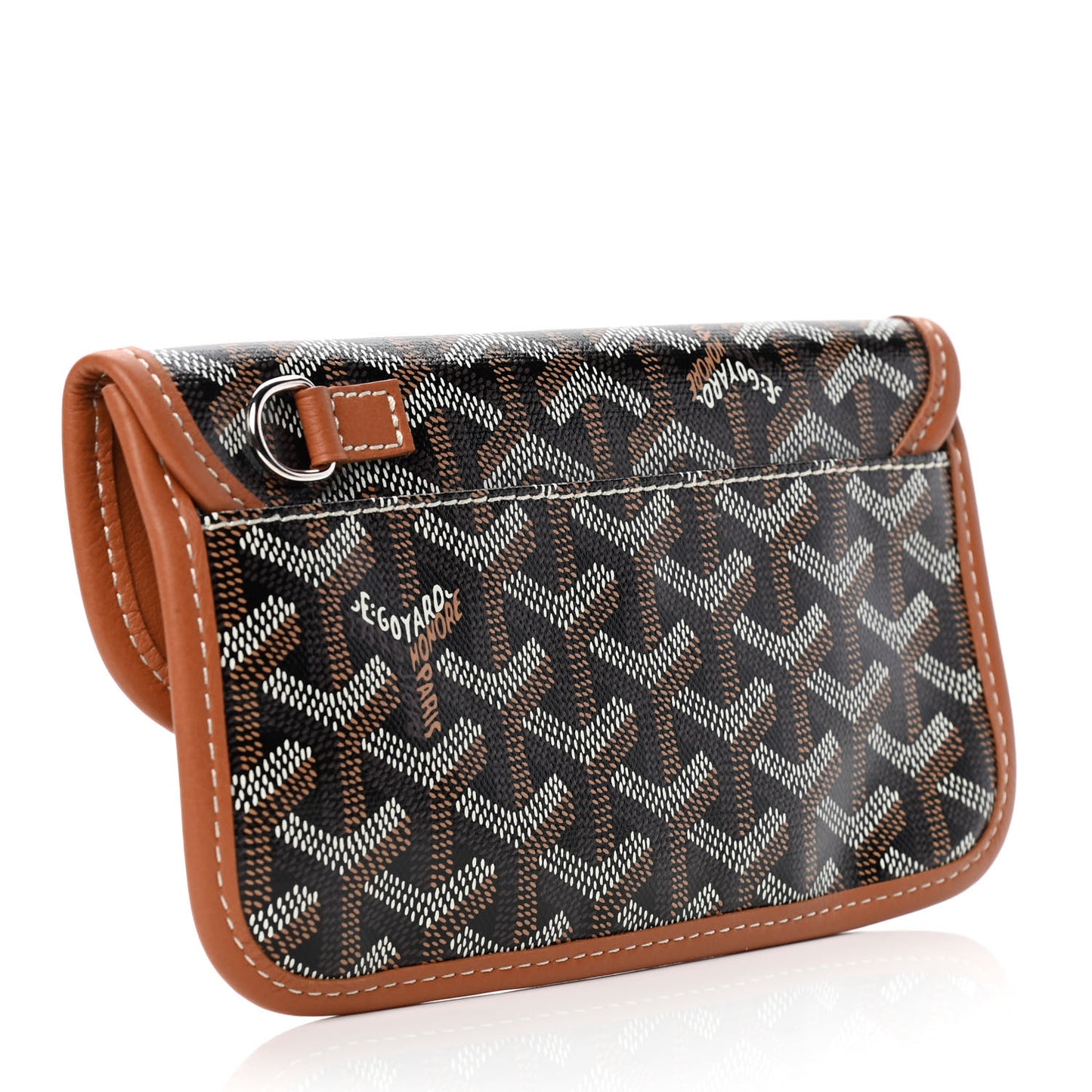 Goyardine Pouch Black Gold