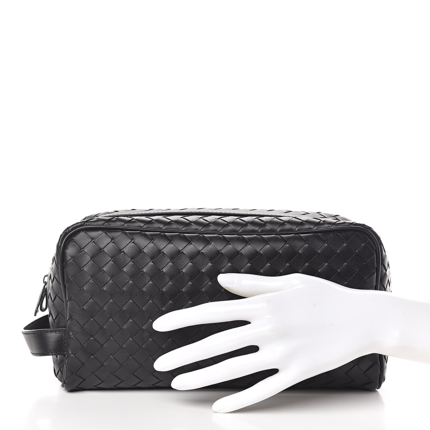 Nappa Intrecciato Beauty Bag Black