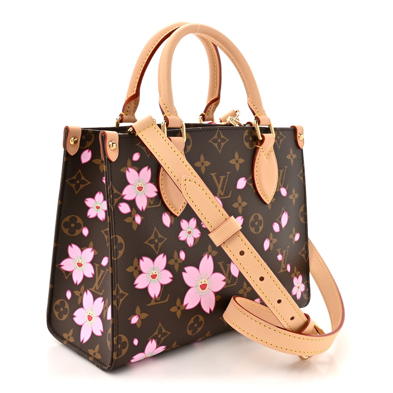 Louis Vuitton LV X TM Monogram Cherry Blossom Onthego PM Sakura