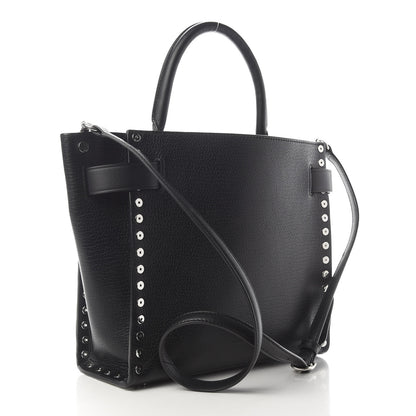 Alexander Wang Grained Calfskin Attica Studded Chain Satchel Black 2 of 10