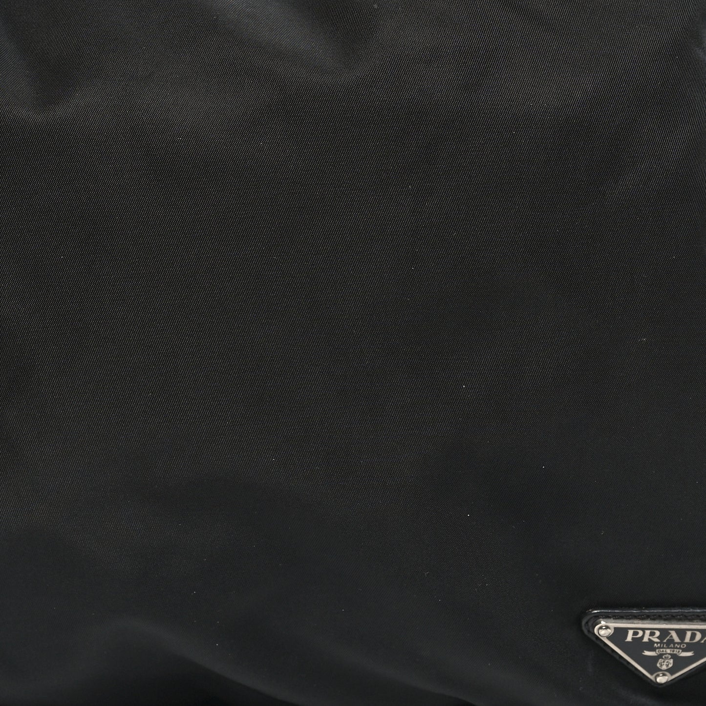 Nylon Drawstring Convertible Crossbody Black
