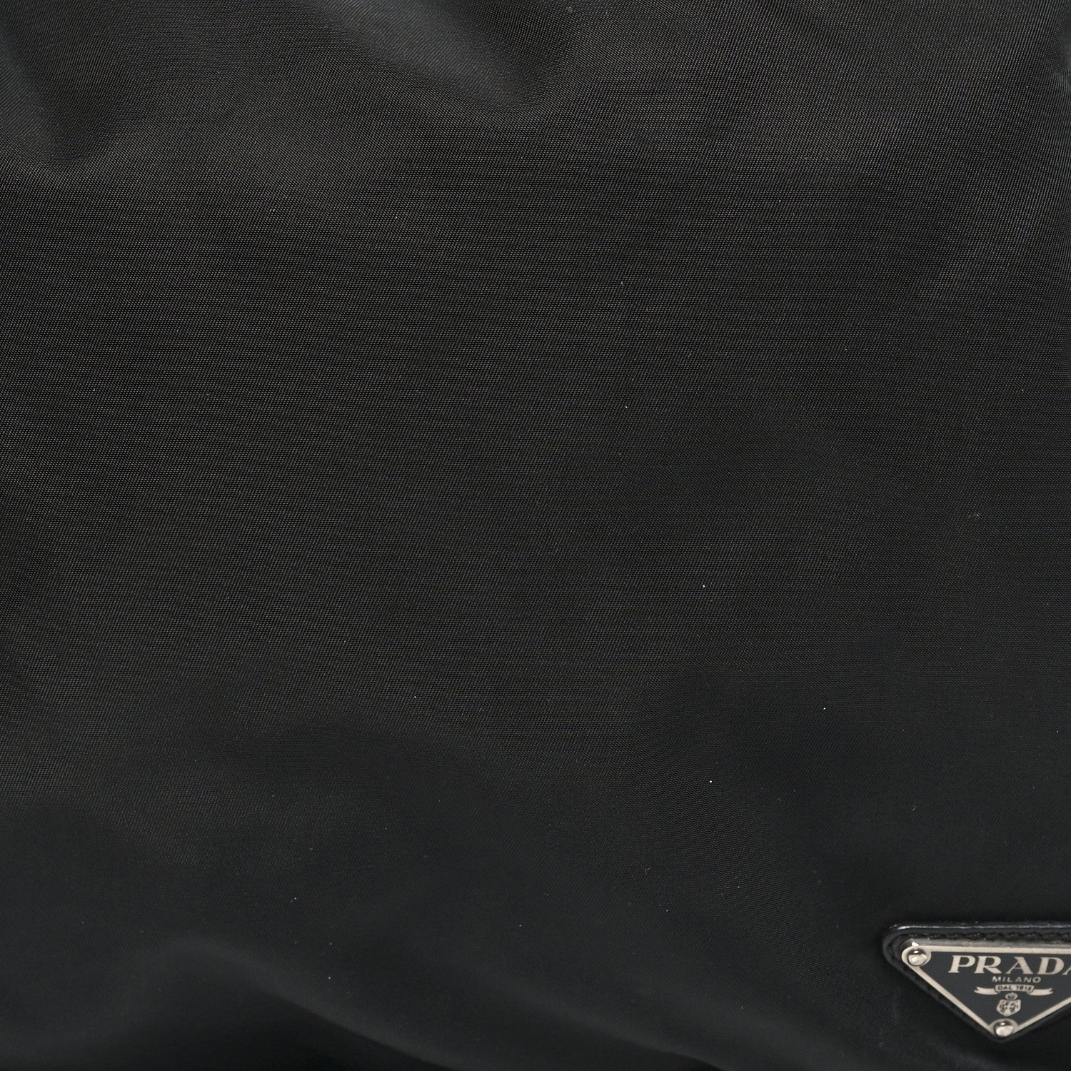 Prada Nylon Drawstring Convertible Crossbody Black 7 of 9