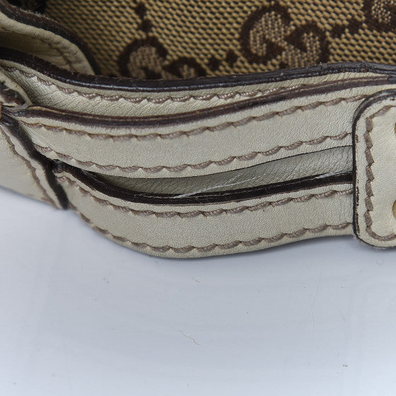 Gucci Monogram Large Wave Hobo Off White 8 of 18