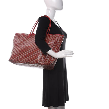 Goyard Goyardine Saint Louis GM Red 2 of 18