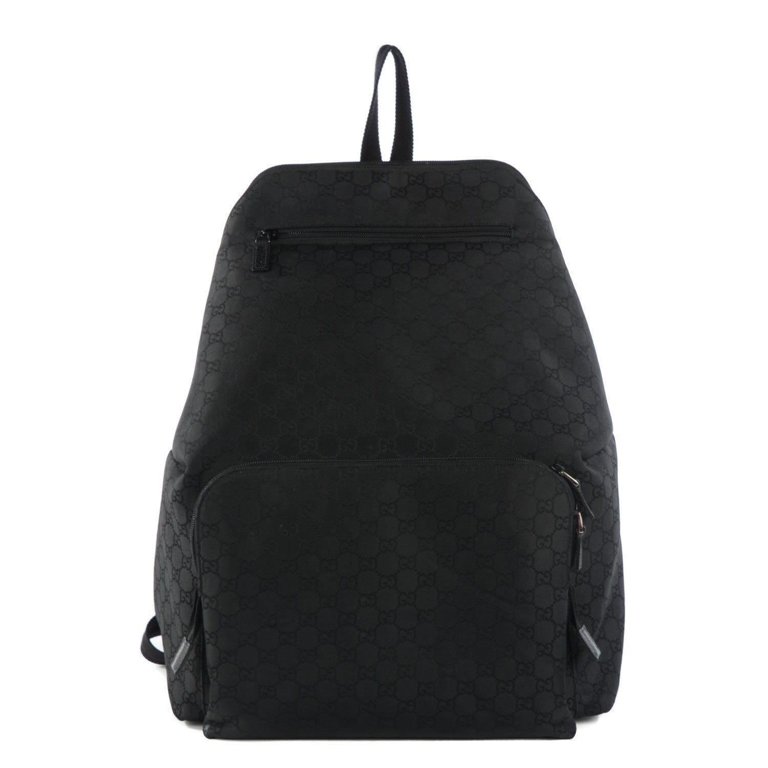 Gucci Nylon Monogram Medium Backpack Black 1 of 8