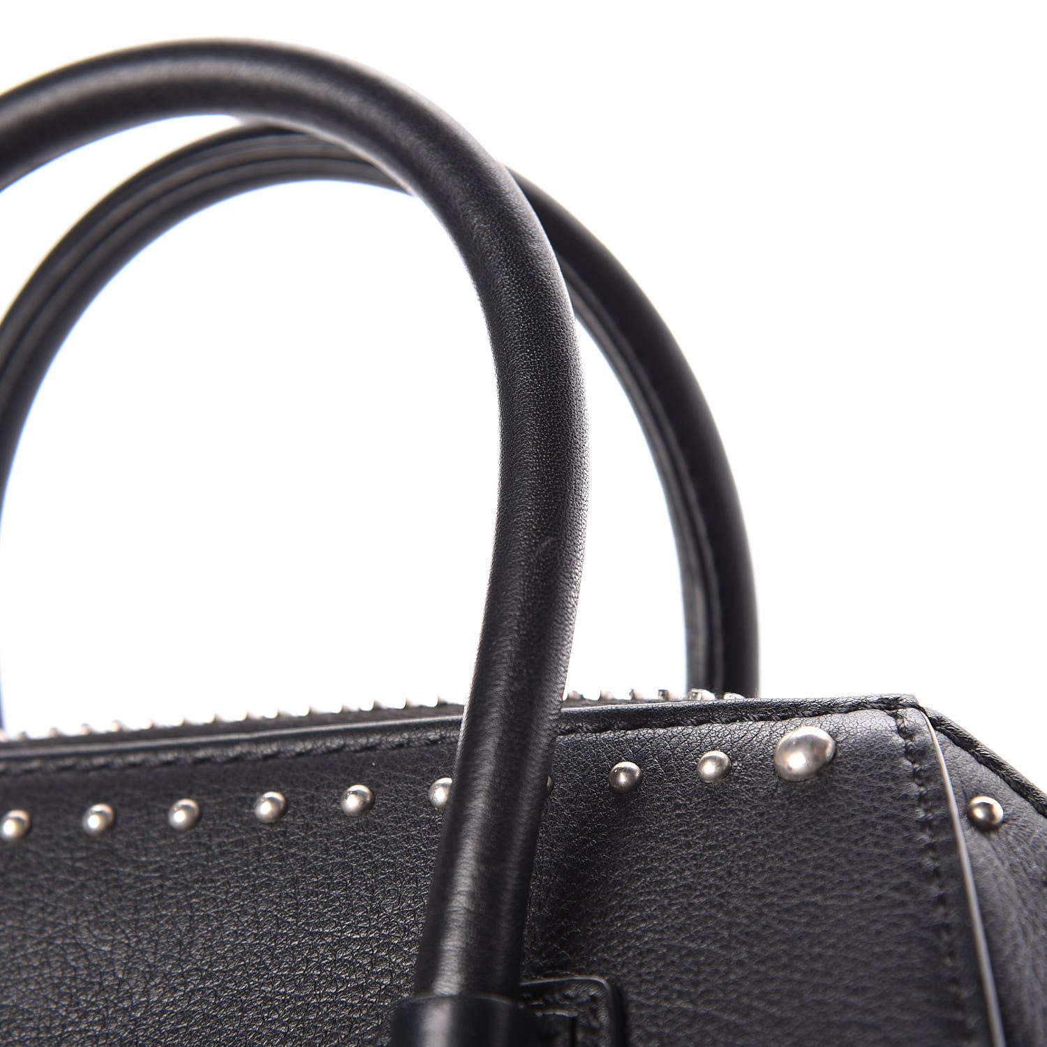 Givenchy Smooth Calfskin Mini Studded Antigona Black 12 of 14