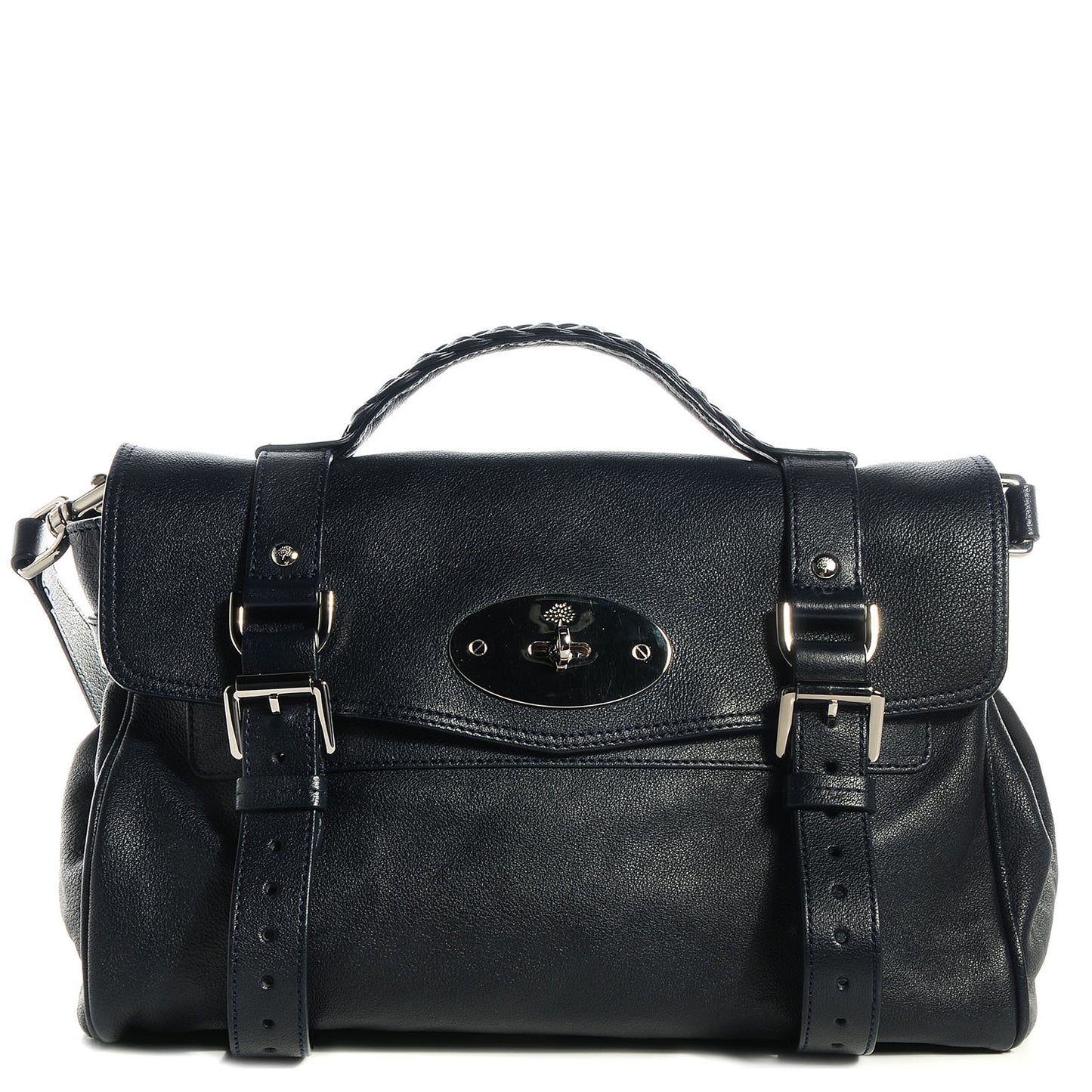 Polished Buffalo Alexa Satchel Midnight Blue