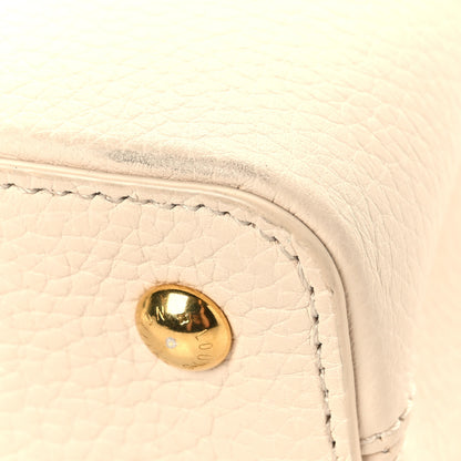 Louis Vuitton Taurillon Capucines Mini Beige Brown 10 of 11