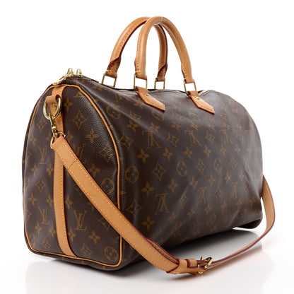 Louis Vuitton Monogram Speedy Bandouliere 35 3 of 15